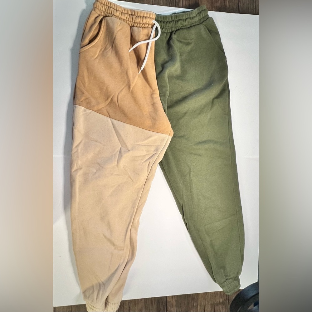 Color block sweatpants Women